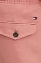 ružová Ľanové šortky Tommy Hilfiger
