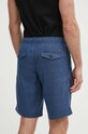 Oblečenie Ľanové šortky Tommy Hilfiger MW0MW34498 tmavomodrá