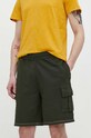 Superdry szorty bawełniane bawełna zielony M7110425A.MZX