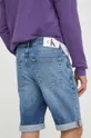Τζιν σορτς Calvin Klein Jeans 99% Βαμβάκι, 1% Σπαντέξ