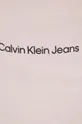 rózsaszín Calvin Klein Jeans pamut rövidnadrág