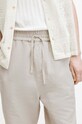 Одяг Шорти з домішкою льону AllSaints HANBURY MF081Y бежевий