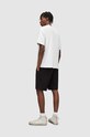 AllSaints pantaloni scurți din amestec de in HANBURY negru MF081Y