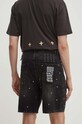 Îmbrăcăminte KSUBI pantaloni scurți din denim anti short MPS24WA019 negru