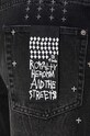 KSUBI szorty jeansowe anti short MPS24WA019 czarny