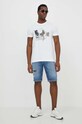 Džínové šortky Calvin Klein Jeans J30J324878 modrá SS24