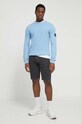 Τζιν σορτς Calvin Klein Jeans J30J325311 γκρί SS24
