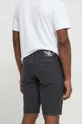Rifľové krátke nohavice Calvin Klein Jeans 100 % Bavlna
