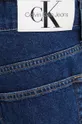 tmavomodrá Rifľové krátke nohavice Calvin Klein Jeans