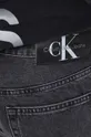 čierna Rifľové krátke nohavice Calvin Klein Jeans
