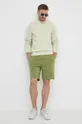 Šortky Calvin Klein Jeans zelená