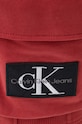 Σορτς Calvin Klein Jeans κόκκινο J30J325132