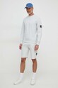 Σορτς Calvin Klein Jeans J30J325132 γκρί SS24