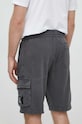 Îmbrăcăminte Calvin Klein Jeans pantaloni scurți din bumbac J30J325137 gri