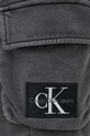 Calvin Klein Jeans pantaloni scurți din bumbac gri J30J325137