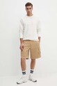 Шорты Calvin Klein Jeans J30J325140 бежевый SS24
