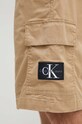 Шорти Calvin Klein Jeans бежевий J30J325140