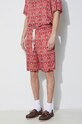 Kraťasy Drôle de Monsieur Le Short Ornements červená D.BS135.VI008.RD