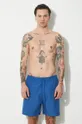 niebieski Carhartt WIP szorty kąpielowe Chase Swim Trunks Męski