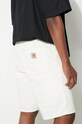 Clothing Carhartt WIP cotton shorts Single Knee Short I027942.D602 beige