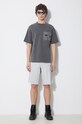 Carhartt WIP pantaloni scurti din bumbac Regular Cargo I028246.1YE02 gri SS24