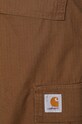 Pamučne kratke hlače Carhartt WIP Regular Cargo I028246.1ZD02 smeđa