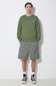 Carhartt WIP cotton shorts Flint Short I030480.1YFGD green SS24