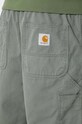Carhartt WIP cotton shorts Flint Short green I030480.1YFGD