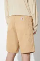 бежевый Хлопковые шорты Carhartt WIP Single Knee Short