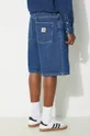 Džínové šortky Carhartt WIP Brandon Short Hlavní materiál: 100 % Bavlna Podšívka kapsy: 65 % Polyester, 35 % Bavlna
