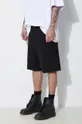 černá Bavlněné šortky Carhartt WIP Double Knee