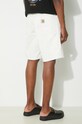 Carhartt WIP denim shorts Double Knee Short I033118.D602 beige SS24