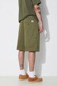 Clothing Carhartt WIP cotton shorts Mart I033130.1YS06 green