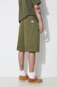 Clothing Carhartt WIP cotton shorts Mart I033130.1YS06 green