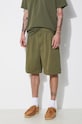 Carhartt WIP cotton shorts Mart green I033130.1YS06