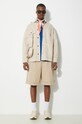 Carhartt WIP cotton shorts Mart Short I033130.G106 beige SS24