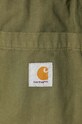 Carhartt WIP cotton shorts Rainer I033133.1YSGD green