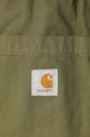 Carhartt WIP cotton shorts Rainer I033133.1YSGD green
