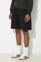 black Carhartt WIP cotton shorts Rainer