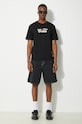Džínové šortky Carhartt WIP Simple Short I033333.8906 černá SS24