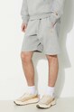 Σορτς Carhartt WIP Chase Sweat Short γκρί I033669.00MXX