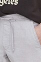 Hollister Co. pantaloni scurți din amestec de in gri KI328.4019.112