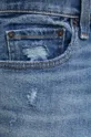 modrá Rifľové krátke nohavice Hollister Co.