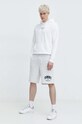 Бавовняні шорти Tommy Jeans DM0DM18799 сірий SS24