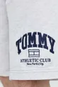 γκρί Βαμβακερό σορτσάκι Tommy Jeans
