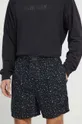 μαύρο Σορτς πιτζάμας Calvin Klein Underwear Ανδρικά