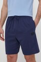 Хлопковые шорты лаунж Calvin Klein Underwear хлопок тёмно-синий 000NM2610E