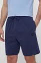mornarsko plava Homewear pamučne kratke hlače Calvin Klein Underwear Muški