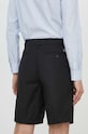 Îmbrăcăminte Lacoste pantaloni scurti din bumbac FH8140 negru