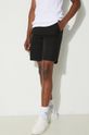 Lacoste pantaloni scurti din bumbac negru FH8140